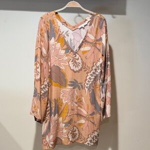 Olivaceous Earthy Tones Dress